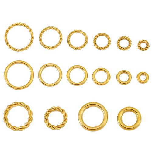 Stainless Steel Linking Ring, 316 Stainless Steel, Vacuum Ion Plating, DIY & different size for choice, more colors for choice, 100PCs/Bag, Sold By Bag