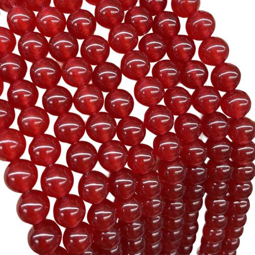 Natural Chalcedony Bead, Round, DIY & different size for choice, more colors for choice, Sold Per 38 cm Strand