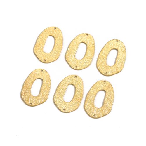 Brass Jewelry Pendants, polished, DIY & brushed & hollow, original color, 19.90x30x0.80mm, Sold By PC