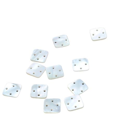 Shell Pendants, White Lip Shell, Geometrical Pattern, DIY & different styles for choice, Sold By PC