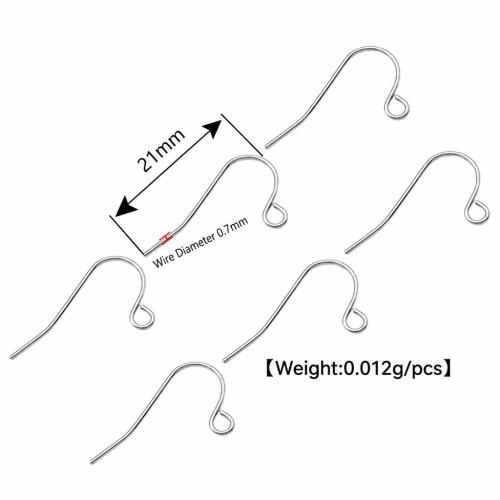 Stainless Steel Hook Earwire, 304 Stainless Steel, DIY & different styles for choice, original color, Sold By PC
