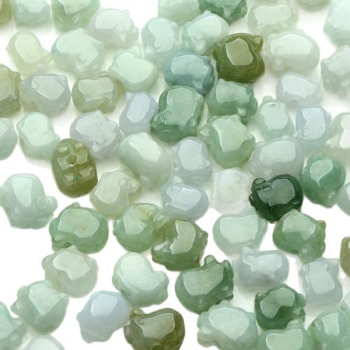 Natural Jadeite Beads, Pig, DIY, beads size 11-13*8-10*6-9mm, Sold By PC