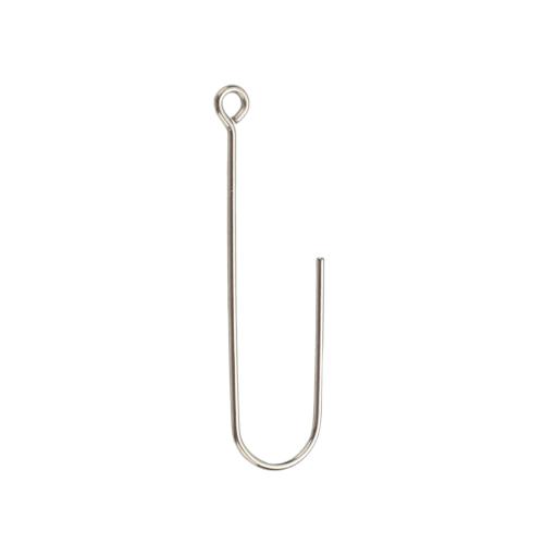 316 Stainless Steel Earring Drop Component, DIY, original color, 26x9x0.80mm, Hole:Approx 2mm, Sold By PC