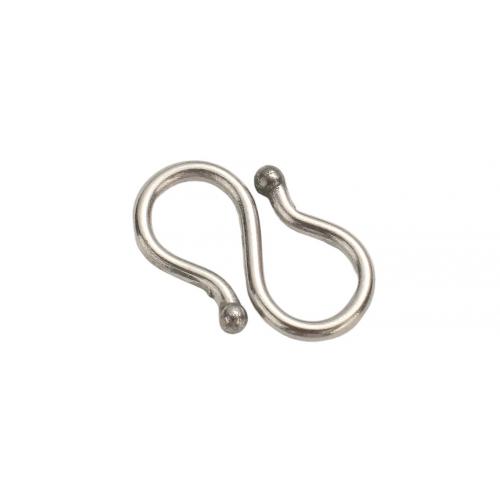 Stainless Steel Jewelry Clasp, 304 Stainless Steel, DIY, original color, 12x7x1mm, Sold By PC