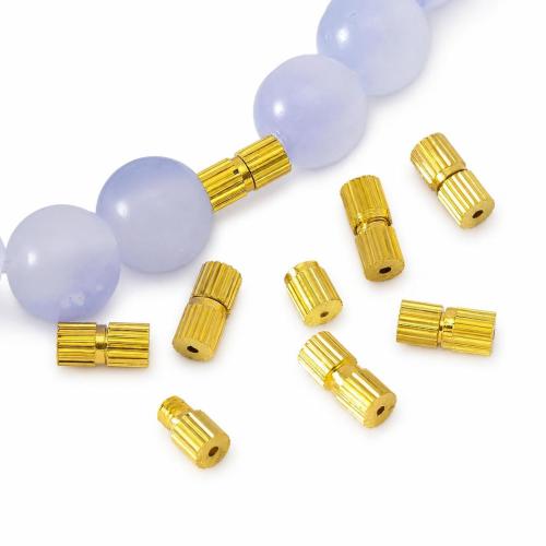 Brass Screw Clasp, plated, DIY, more colors for choice, 6.50x3mm, Hole:Approx 0.5mm, 50PCs/Bag, Sold By Bag