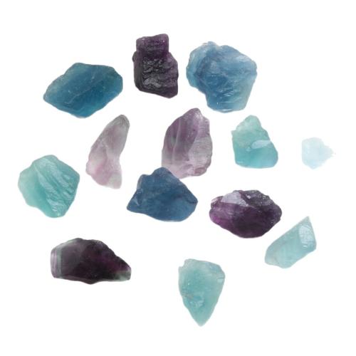 Natural Fluorite Decoration, irregular, DIY, more colors for choice, size 20-30mm, Sold By PC