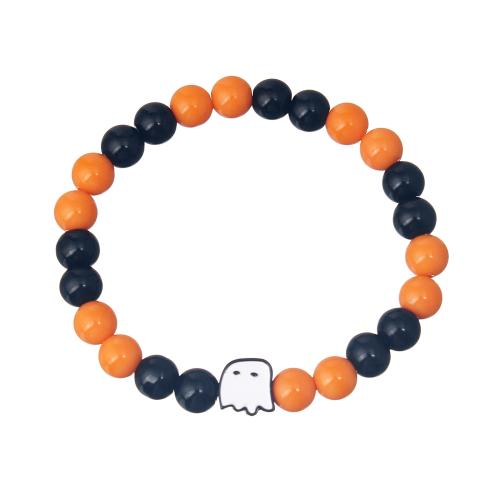 Halloween Bracelet, Gemstone, fashion jewelry & different styles for choice & for woman, more colors for choice, Sold Per 20 cm Strand