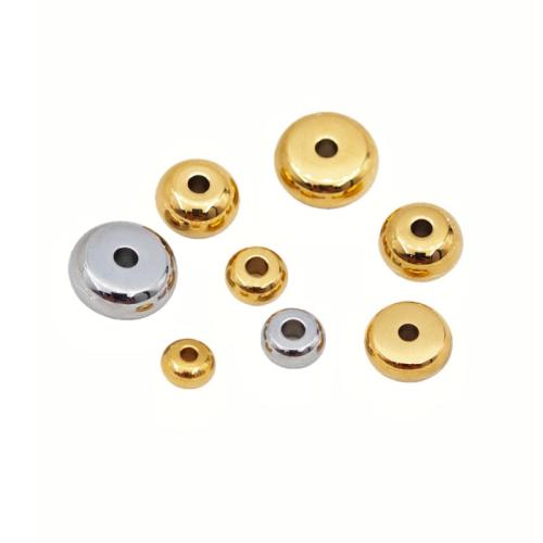 Stainless Steel Spacer Beads, 304 Stainless Steel, Rondelle, DIY & different size for choice, more colors for choice, Sold By PC