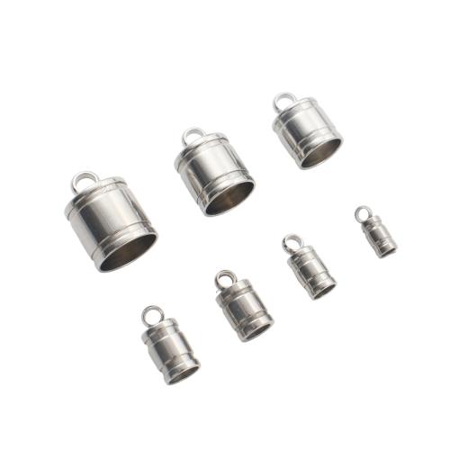 Embouts en acier inoxydable, acier inoxydable 303, DIY & normes différentes pour le choix, couleur originale, Vendu par PC