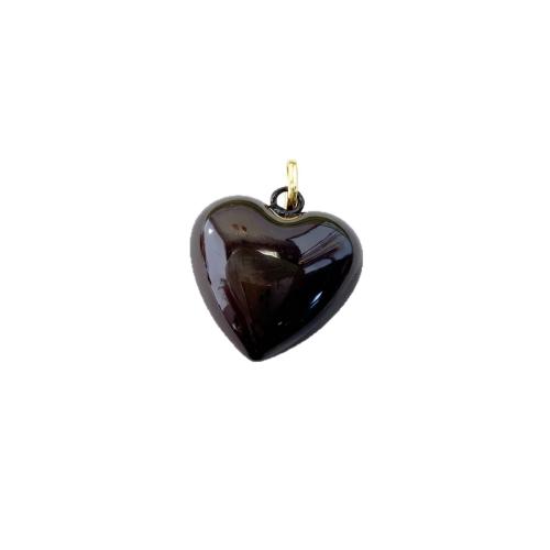 Brass Heart Pendants, plated, DIY, more colors for choice, Sold By PC