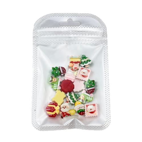 3D Nail Art Decoration, Resin, Christmas Design & DIY & different styles for choice & enamel, Sold By PC