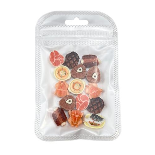 3D L'art des ongles Décoration, résine, forme alimentaire, DIY & styles différents pour le choix & émail, Vendu par PC