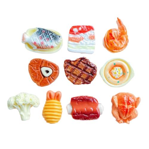 Resin Jewelry Beads, food shape, DIY & different styles for choice, Sold By PC