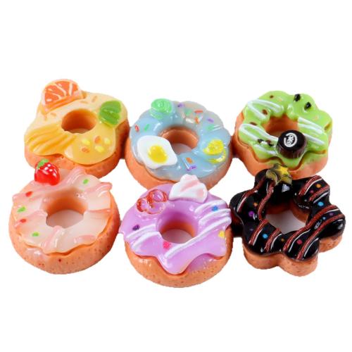Resin Jewelry Beads, food shape, DIY & different styles for choice & enamel, Sold By PC