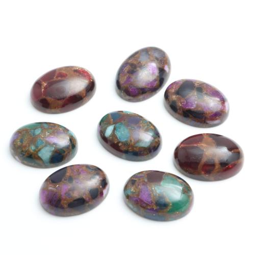 Кольё из камней, Cloisonne Stone, Овальная форма, DIY, Много цветов для выбора, 18x25mm, продается PC