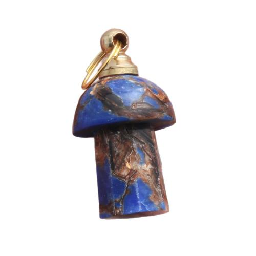 Imperial-Jaspis Anhänger, Impression Jaspis, Pilz, poliert, DIY, keine, 38x21x13mm, verkauft von PC