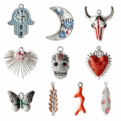 Stainless Steel Pendants, 304 Stainless Steel, plated, DIY & different styles for choice & enamel, Sold By PC