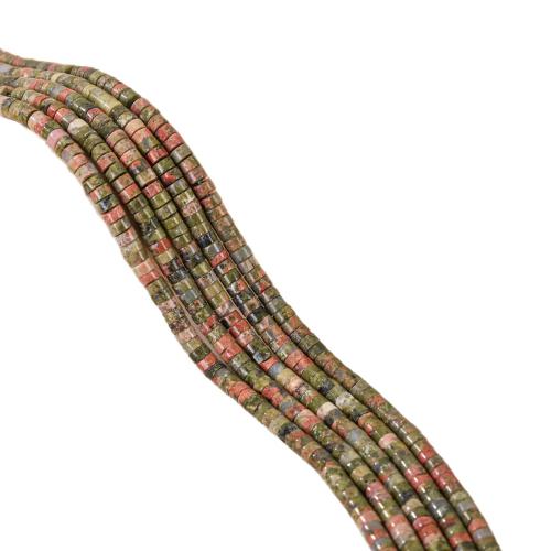 Dragon Blood stone Beads, Flat Round, polished, DIY, 2x4mm, Sold Per Approx 38 cm Strand