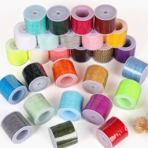 Velvet Cord , Polyamide, DIY, more colors for choice, 0.80mm, 100m/Spool, Sold By Spool