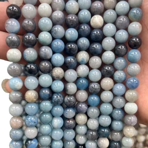 Mixed Gemstone Beads, Natural Stone, Round, DIY & different size for choice, Sold Per Approx 38 cm Strand