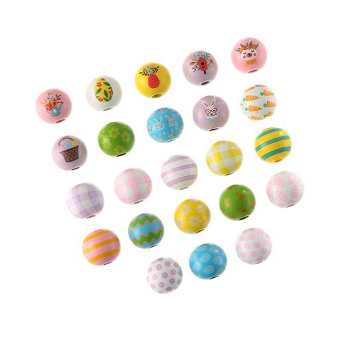Hemu-Perles goutte, impression, DIY, plus de couleurs à choisir, 16mm, Trou:Environ 4mm, Vendu par PC