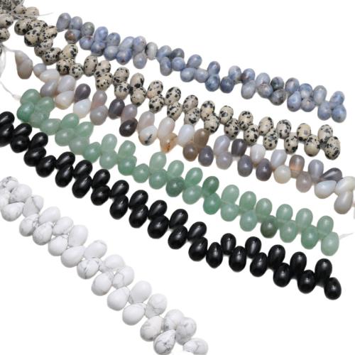 Gemstone Jewelry Beads, Teardrop, DIY & different materials for choice & different size for choice, Sold By Strand