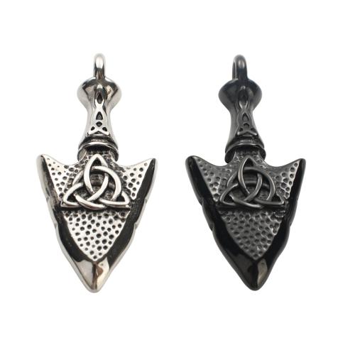 Stainless Steel Pendants, 304 Stainless Steel, plated, DIY, more colors for choice, 48.80x22x6.30mm, Sold By PC