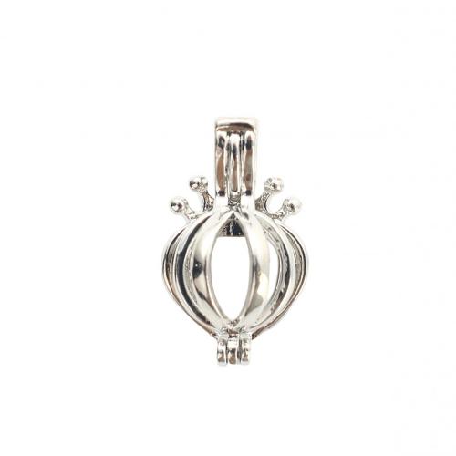 Tibetan Style Pendants, plated, DIY & hollow, 20x12x8.30mm, Sold By PC