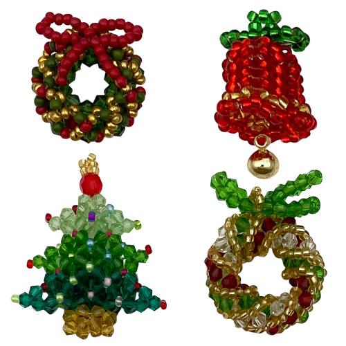 Colgantes de Cristal, hecho a mano, Diseño de Navidad & Bricolaje & diferentes estilos para la opción, Vendido por UD