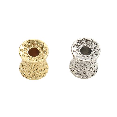 Brass Spacer Beads, plated, DIY, more colors for choice, 8.40x8.10mm, Hole:Approx 2.5mm, Sold By PC