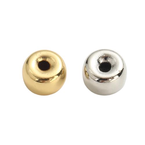 Brass Spacer Beads, plated, DIY, more colors for choice, 8.50x5.10mm, Hole:Approx 2mm, Sold By PC