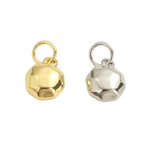 Brass Jewelry Pendants, plated, DIY, more colors for choice, 9.30x7.80x3.20mm, Hole:Approx 3.5mm, Sold By PC