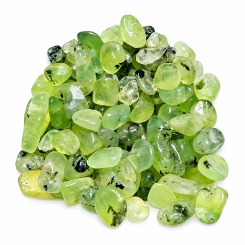 Gemstone Jewelry Beads, Natural Prehnite, irregular, polished, DIY & different size for choice, 100G/Lot, Sold By Lot