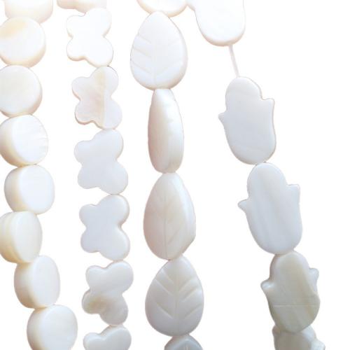 Natural White Shell Beads, DIY & different styles for choice, Sold By Strand