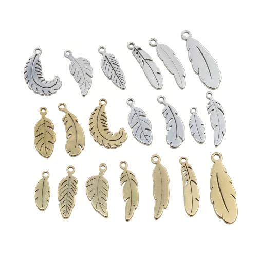Edelstahl Schmuck Anhänger, 304 Edelstahl, DIY & verschiedene Stile für Wahl, 100PCs/Tasche, verkauft von Tasche