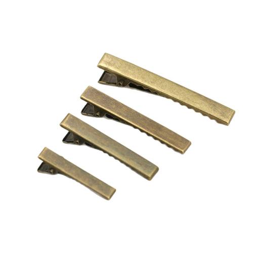 Haarklammer Zubehör, Eisen, DIY & verschiedene Größen vorhanden, antike Bronzefarbe, verkauft von PC