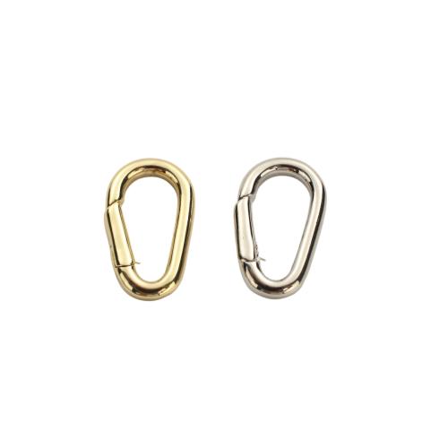 Messing Druckverschluss, plattiert, DIY, keine, 20x12x3.20mm, Bohrung:ca. 15x7mm, verkauft von PC