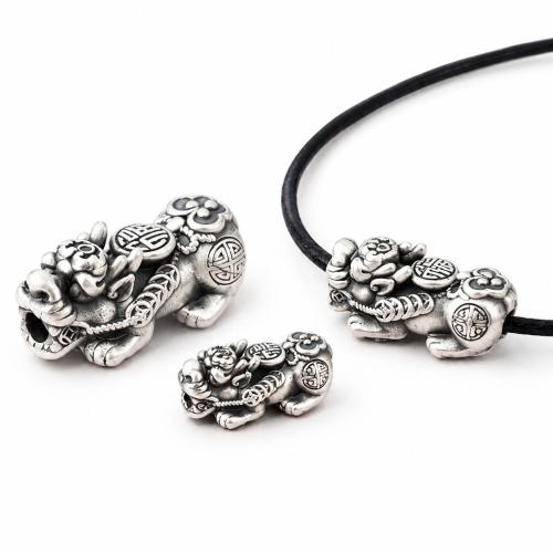 Argent sterling 925 perle d'entretoise, bête sauvage Fabuleuse, DIY & normes différentes pour le choix, Vendu par PC