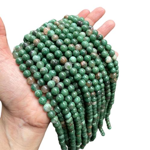 Natural Jade Beads, Jade African, Round, DIY & different size for choice, green, Sold Per Approx 38 cm Strand