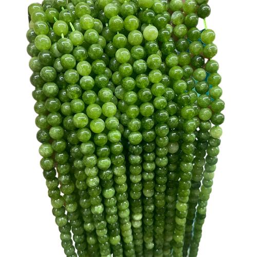 Natural Quartz Jewelry Beads, Olive Quartz, Round, DIY & different size for choice, more colors for choice, Sold By Strand