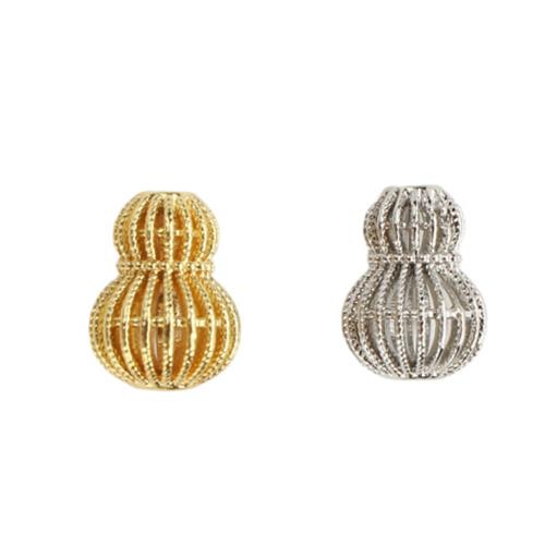 Brass Jewelry Beads, plated, DIY, more colors for choice, 8.20x6.10mm, Hole:Approx 1.5mm, Sold By PC