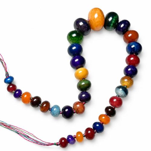 Бусы Агат природные треск, Треснувший Агат, DIY, Много цветов для выбора, beads 12-30mm, Продан через Приблизительно 49 см Strand