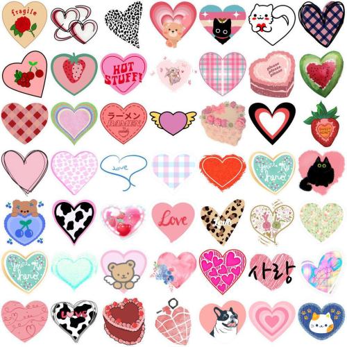 PVC Kunststoff Aufkleber Papier, Kunstdruck, Niedlich & für Frau, 50PCs/setzen, verkauft von setzen