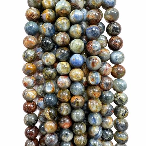 кианит Бусины, Круглая, DIY, 10mm, Продан через Приблизительно 38 см Strand