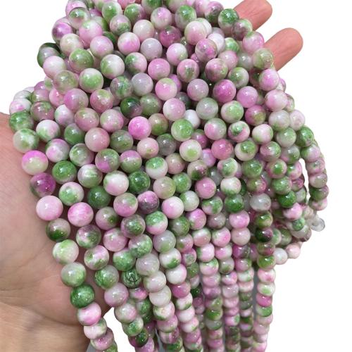 Perles en jade, Persique Jade, Rond, DIY & normes différentes pour le choix, Vendu par brin