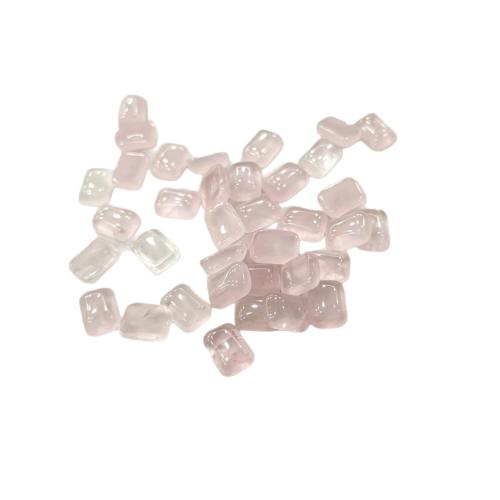 Cabochons en pierres précieuses, pierre gemme, rectangle, poli, DIY & différents matériaux pour le choix & lisse, 6x8mm, Vendu par PC