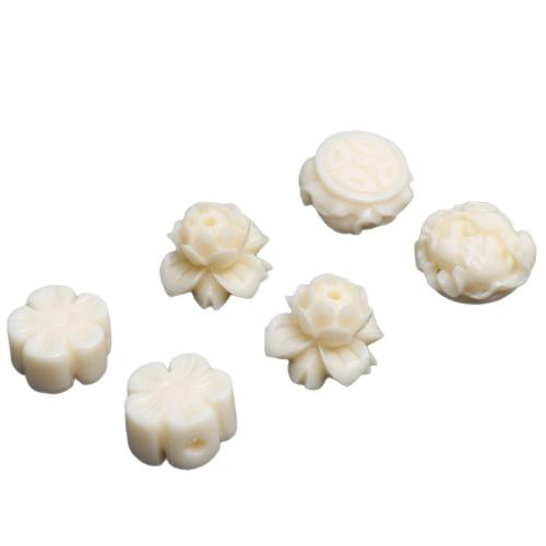 Perles bijoux en résine, DIY & styles différents pour le choix, plus de couleurs à choisir, 10PC/sac, Vendu par sac