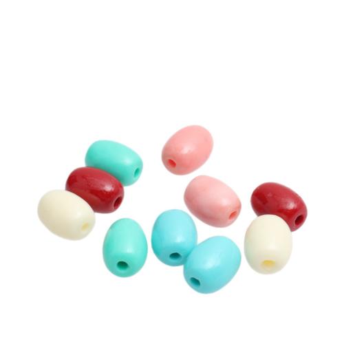 Perles bijoux en résine, DIY & normes différentes pour le choix, plus de couleurs à choisir, 10PC/sac, Vendu par sac