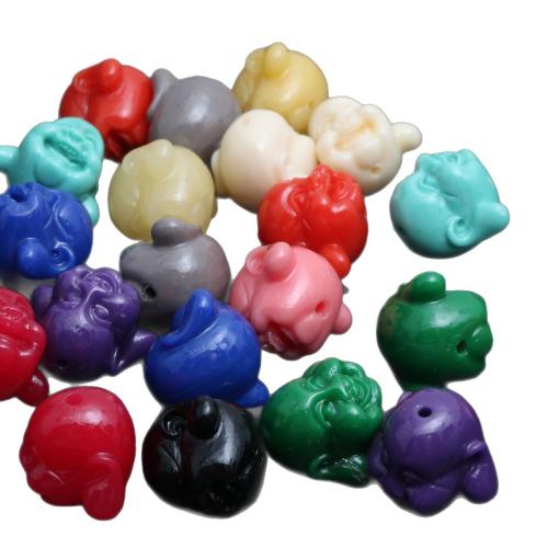 Perles bijoux en résine, DIY, plus de couleurs à choisir, 12mm, 10PC/sac, Vendu par sac