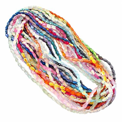 Mode Glasperlen, Glas, Fisch, DIY, keine, 15x8mm, verkauft per ca. 38.5 cm Strang